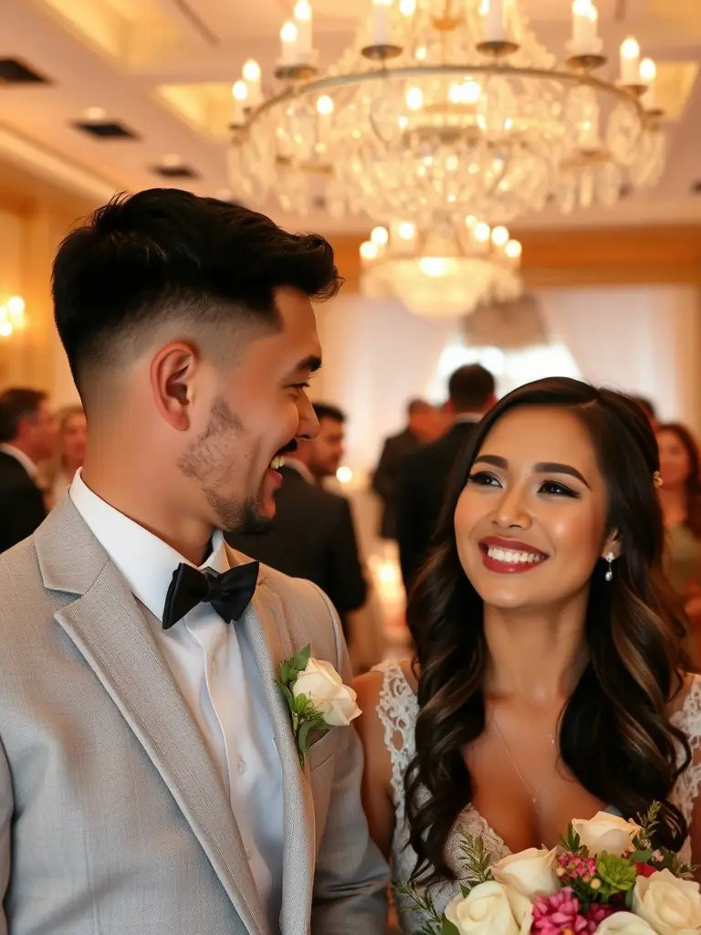 A photographer capturing candid moments at a wedding, showcasing Perfeque Media's photography and videography services.